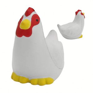 Pelota Antiestrés de Espuma de PU con Logotipo Personalizado, en Forma de Pollo, Herramienta Promocional para Aliviar el Estrés, para Automoción, Educación y Seguros - Product Image 1