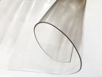 Nappe de table transparente en vinyle plastique rigide imperméable, anti-déversement, anti-huile, résistante, pour la cuisine