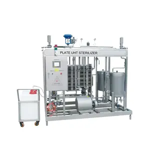 industrial UHT dairy milk tomato paste pasteurizing gelato pasteurizer machine for milk ice cream