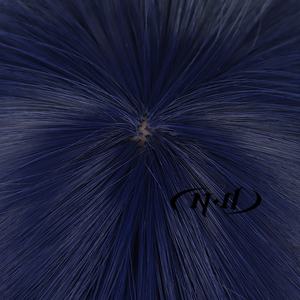 Perruques de cosplay ND Stocking Anarchy, anime, bas et jarretière, longues, lisses, bleu, rose, mélange de couleurs, brun clair, résistantes à la chaleur - Product Image 6