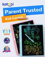 Tablette d'écriture et de dessin LCD de 16 pouces, effaçable, réutilisable, jouet éducatif électronique à piles pour les garçons et les filles de 3 à 6 ans