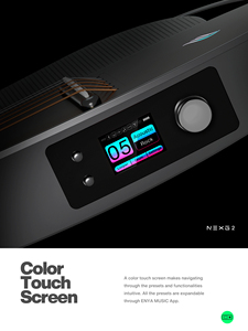 <span class=keywords><strong>Guitare</strong></span> acoustique-électrique intelligente tout-en-un Enya <span class=keywords><strong>NEXG</strong></span> 2 en fibre de carbone avec haut-parleur sans fil 50W et pédale de boucle pour un usage unisexe - Product Image 4