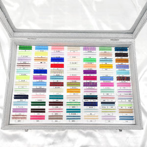 Colour Lash Mở Rộng Màu Đỏ Tím Màu Xanh Màu Hồng Trắng Nâu Cúm Màu Giả Cá Nhân Lông Mi Mở Rộng Lụa Nga Khối Lượng Lông Mi - Product Image 1