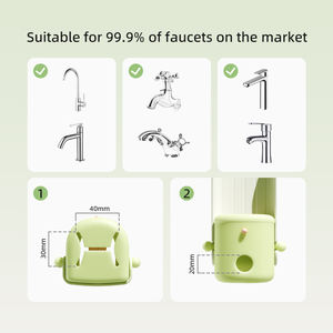 Extensor de Grifo de Agua para Lavado de Manos para Niños, Diseño de Conejo de Dibujos Animados, Material PP Seguro, <span class=keywords><strong>ELSABABY</strong></span> EB-1205 - Product Image 6