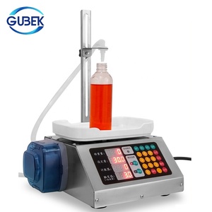 Mesin pengisi berat cair GUBEK susu jus dengan pompa peristaltik - Product Image 1