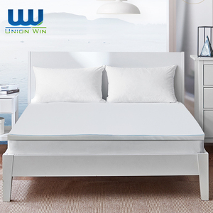 Couvre-matelas en <span class=keywords><strong>coton</strong></span> biologique, 1 pièce, mousse à mémoire de forme avec coussin d'air fumé, vente en gros - Product Image 1