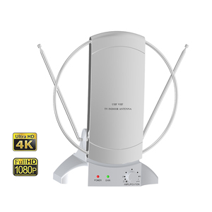 Antena de <span class=keywords><strong>TV</strong></span> UHF VHF FM HD antena de <span class=keywords><strong>TV</strong></span> aérea digital de alta ganancia para Smart <span class=keywords><strong>TV</strong></span> amplificado HDTV interior <span class=keywords><strong>Digi</strong></span> - Product Image 1