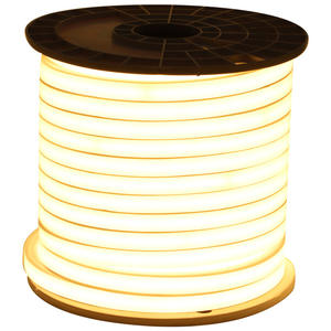 Bande <span class=keywords><strong>LED</strong></span> en silicone étanche 220V pour intérieur, <span class=keywords><strong>sans</strong></span> transformateur, flexible et souple, pour éclairage encastré dans les rainures - Product Image 5