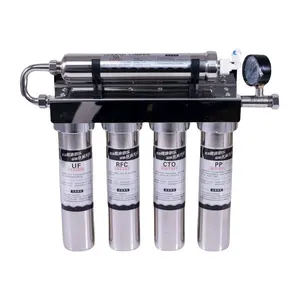 industrial stainless steel water filters 5 stages uf ultrafiltration water purifier stainless steel filter system water for home