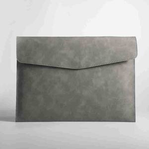 Carpeta de Archivo A4 de Cuero PU |   Carpeta de Documentos Empresarial Reforzada, Organizador de Facturas para Venta al por Mayor e Impresión de Logotipo - Product Image 6