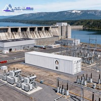 Conteneur de refroidissement par eau pour l'hébergement de miniers ASIC dans une ferme de minage Bitcoin