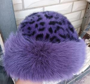 Hàn Quốc phong cách Ladies 'vòng lông cap bán buôn ấm áp thoáng khí mềm thiết kế mới Mông Cổ furwinter ấm Fluffy Trapper hat - Product Image 6