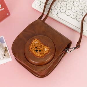 Étui en cuir PU vintage imperméable pour <span class=keywords><strong>appareil</strong></span> <span class=keywords><strong>photo</strong></span> <span class=keywords><strong>instantané</strong></span> <span class=keywords><strong>Instax</strong></span> <span class=keywords><strong>Mini</strong></span> 12/11/<span class=keywords><strong>9</strong></span>/8 avec poche et bandoulière réglable - Product Image 3