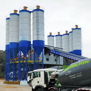 Yol yapımı çevre dostu 120 için beton santrali CBM kolay kurulum beton karıştırma Precast beton santrali - Product Image 5