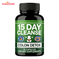 Capsules Détox Minceur aux Herbes Naturelles pour un Nettoyage en Profondeur de 15 Jours et le Bien-être Intestinal des Adultes