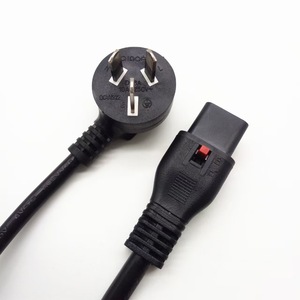 Cordon d'alimentation CA, prise BS, connecteur IEC, 13A 250V, câble PVC, type d'extrémité C15 - Product Image 5