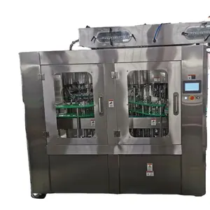 5000BPH juice glass bottle filling and sealing machine