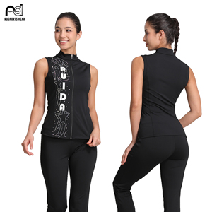 Conjunto de Calentamiento Personalizado con Sublimación para Porristas, Traje de Entrenamiento Cómodo para Mujer, Chaqueta y Pantalones de Porristas para Niñas - Product Image 6