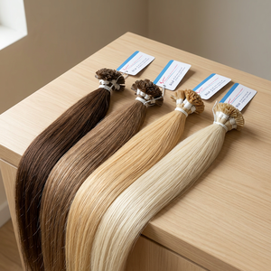 Expédition rapide, cheveux lisses à pointe droite, teintes vibrantes, éclat sain, peignage facile, sans perte de cheveux, mèches de cheveux 100% humains - Product Image 3