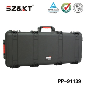 ANDBAO Outdoor Jacht Waterdichte Stootvaste Lange PP Kunststof Harde Koffer voor Wapens met Schuim en Aangepaste Kleur Logo - Product Image 4