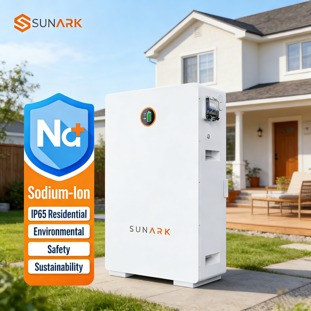 EU Stock 48V 7.68kWh 8kWh 10kWh Sodium-ion Battery with IP65 Waterproof Rating for Outdoor Residential Photovoltaic Power System