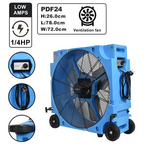 Nuovo Design da 30 pollici 750mm ventilatore assiale a risparmio energetico officina mobile grande Volume d'aria tamburo ventilatore in metallo - Product Image 4