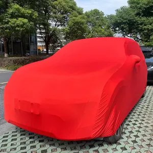 High Quality Stretch Car Cover Super Soft Dustproof Scratch Protection Indoor Car Cover With Storage Bag
