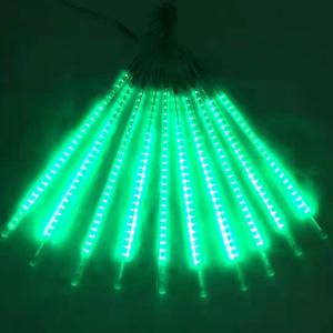 IP67 đánh giá giáng sinh năng lượng mặt trời <span class=keywords><strong>LED</strong></span> Meteor Shower ánh sáng ngoài trời Icicle Raindrop tuyết rơi mưa đèn - Product Image 3