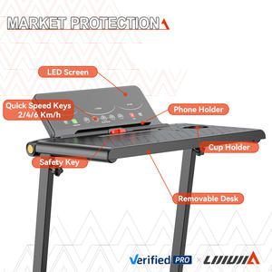 <span class=keywords><strong>Tapis</strong></span> roulant de marche électrique compact avec écran LED pour la maison et le bureau, <span class=keywords><strong>promotion</strong></span> du fabricant Lijiujia - Product Image 2