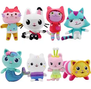 Grosir Boneka Boneka Putri Duyung Gabby Rumah Boneka Kucing Mainan Mewah untuk Hadiah Bayi