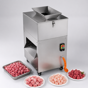 Machine à trancher la viande fraîche commerciale, coupe-viande électrique facile à nettoyer pour couper le bœuf, le porc, le mouton, le <span class=keywords><strong>poulet</strong></span> - Product Image 1