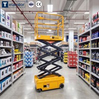 Échafaudage Électrique Compact Mini de Haute Qualité 3m 240kg pour l'Entretien des Supermarchés – Fourniture B2B