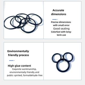 Joint d'étanchéité hydraulique en caoutchouc NBR/FKM pour direction assistée <span class=keywords><strong>CYNOK</strong></span> OEM, crémaillère de direction haute pression DIN 3771 27*33.32*3.2 - Product Image 4