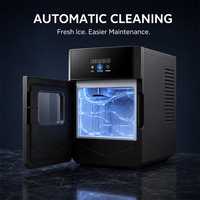 Machine à glaçons OEM YF1201 230W avec différents modèles de glaçons, réservoir d'eau de 1,35L, machine à slush, machine à glaçons domestique