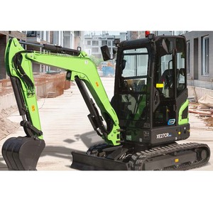 Nouvelle mini-excavatrice électrique XE27CREV, excavatrice hydraulique à émissions zéro pour les travaux urbains, de jardinage et agricoles - Product Image 2