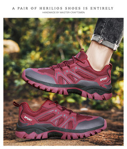 Botas de Senderismo para Mujer, Forro de Cuero Genuino, Transpirables, para Invierno y Otoño - Product Image 5