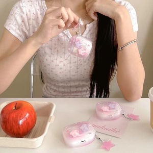 เหมาะสำหรับเคสหูฟังแอปเปิ้ลแอร์พอด 4,ฝาครอบป้องกันกันกระแทกสีชมพูไล่ระดับสี - Product Image 4