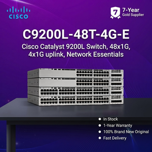 Commutateur réseau Ethernet Gigabit 48 ports POE SNMP QoS VLAN C9200L-48T-4G-E en stock - Product Image 5