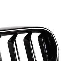Nouvelles grilles de calandre avant LED ABS pour BMW Série 5 G30 G31 F90 M5 530i 540i 2020-2023 Noir Brillant