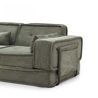 Nouvelle Arrivée 2026 – Canapé-Lit Moderne en Mousse à Mémoire de Forme, Personnalisable, Trois Places, en Forme de L, Compressible, Idéal pour Appartement – Vente en Gros