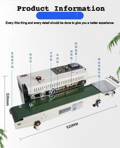 Thermoscelleuse portative <span class=keywords><strong>pour</strong></span> <span class=keywords><strong>sacs</strong></span> alimentaires en plastique à usage domestique compacte automatique écologique 1-2L capacité dispositif d'étanchéité sous vide - Product Image 6