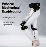 Déambulateur robotisé de rééducation des membres inférieurs assisté par exosquelette pour patients victimes d'AVC, hémiplégie, télécommande sans fil, alimentation USB, 230 kg