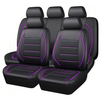 Fundas de Asiento de Coche Impermeables de Cuero PU para Todas las Estaciones, Compatibles con Airbag, para Sedán, SUV, Camioneta y Furgoneta, Venta al Por Mayor