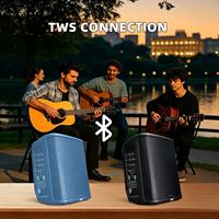 Système de sonorisation portable actif tout-en-un de classe D, haut-parleur à batterie, enceinte en plastique, pour événements intérieurs et extérieurs, support ODM et OEM, produit très demandé
