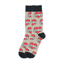Chaussettes fantaisie transparentes pour femmes, motif dessin animé coloré, design lumineux et créatif, imprimées