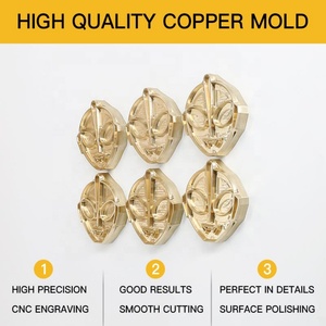 Moule à gâteau et pain en métal de haute qualité, personnalisé, avec longue poignée, pour estampage et marquage, en fer - Product Image 2