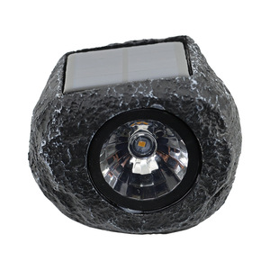 Solar Stone Garden Light <b>Outdoor</b> LED Landscape Lamp <b>for</b> Lawn Courtyard <b>Steps</b> Patio Decoration Dusk to Dawn - Product Image 1