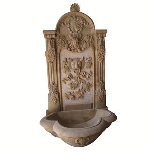 Fuente de <span class=keywords><strong>cascada</strong></span> pared interior piedra <span class=keywords><strong>real</strong></span> Antigua fuente de pared al aire libre cascadas fuentes de piscina y cascadas para la venta - Product Image 2