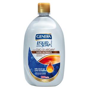 Savon liquide à l'huile d'argan GENERA, recharge 1000 ml - Product Image 1