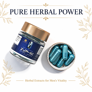 Pure Herbal Power 5C Capsules Extraits d'herbes pour la vitalité et la gestion de l'énergie masculine Complément alimentaire naturel - Product Image 1